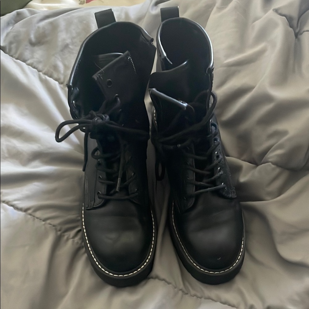 Black boots